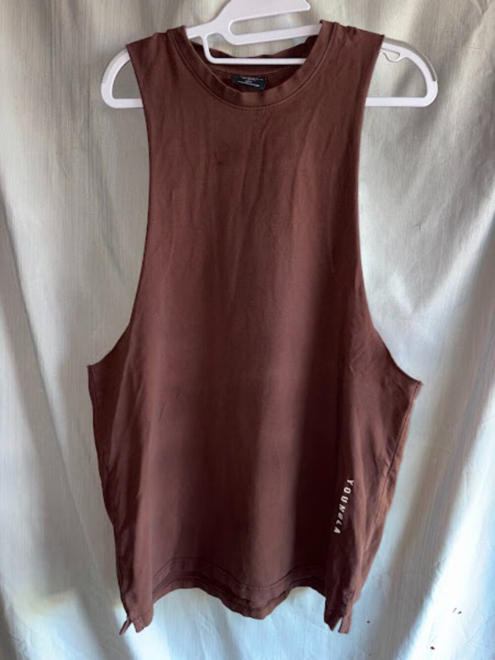 YoungLA Muscle Tank - Brown - Size Large
